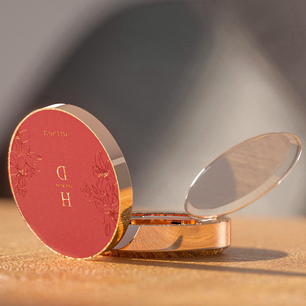 пустая компактная пудреница