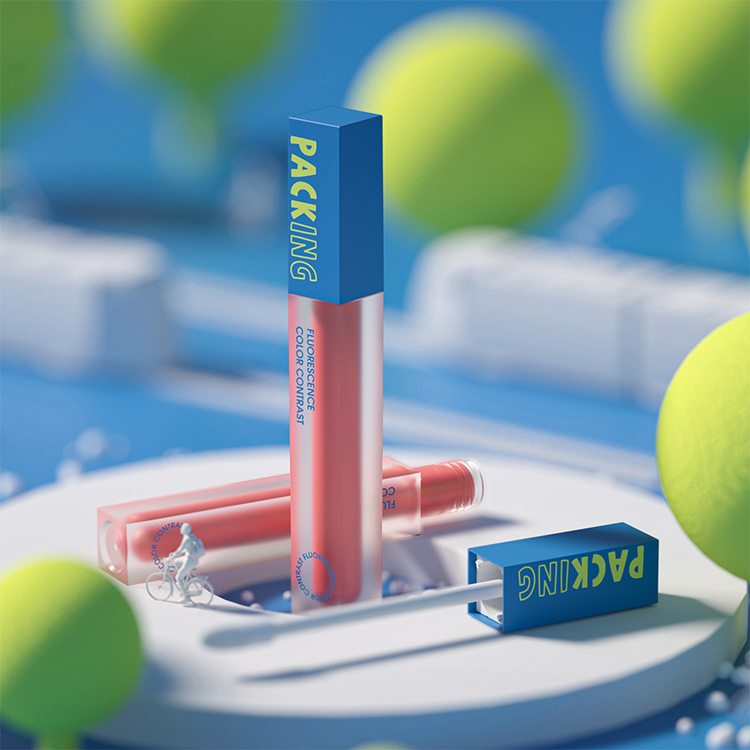 Оптовый тюбик с прозрачностью под частной торговой маркой, изготовленный на заказ, пустой тюбик для упаковки косметики, бесплатный образец тюбика для блеска для губ