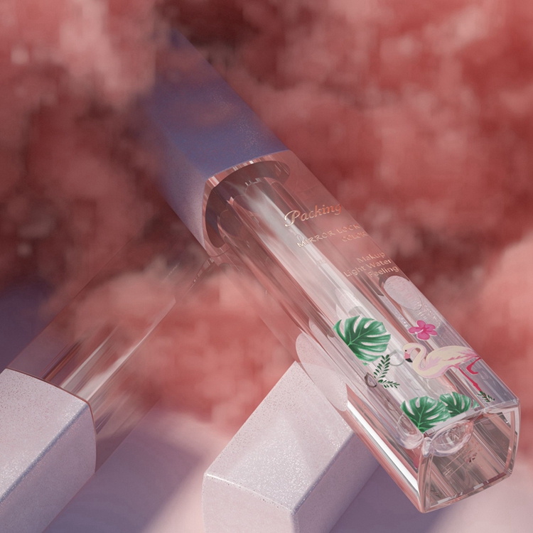 Новые 3 мл 2,9 мл PETG ABS Exquisite Transparency Lip Gloss Tubes