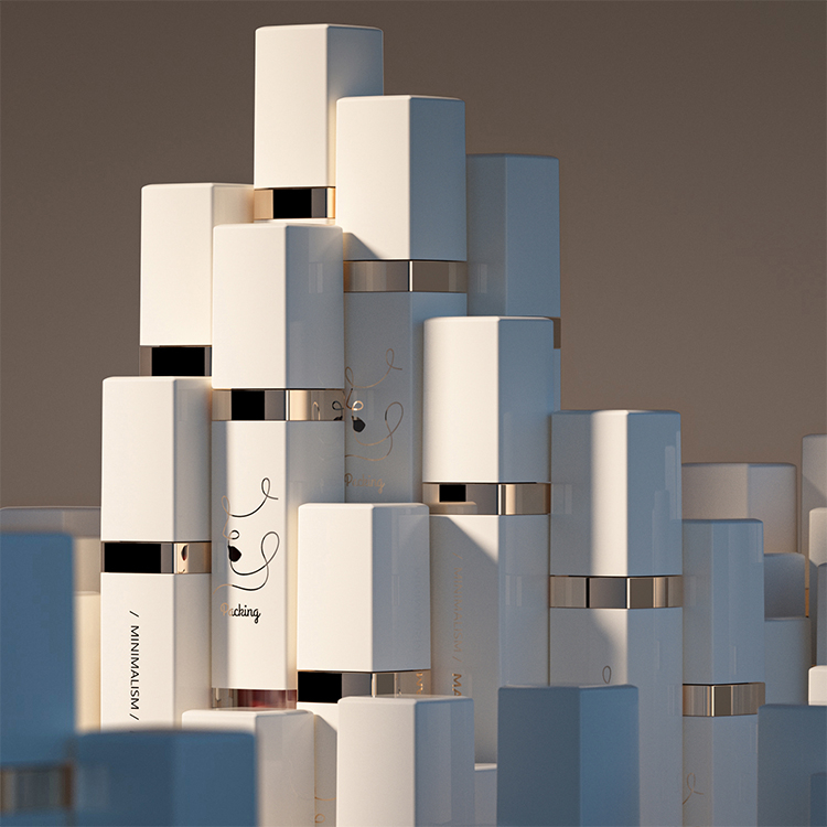 Высококачественные оптовые модные красочные фабричные поставки тюбиков PETG Изысканные многоразовые тюбики для блеска для губ